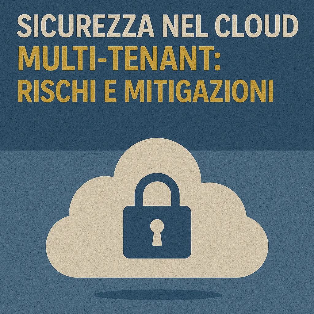 Sicurezza nel cloud multi-tenant: rischi e mitigazioni